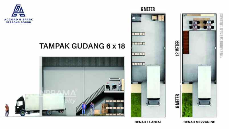 gudang baru strategis di parung accord bizpark parung