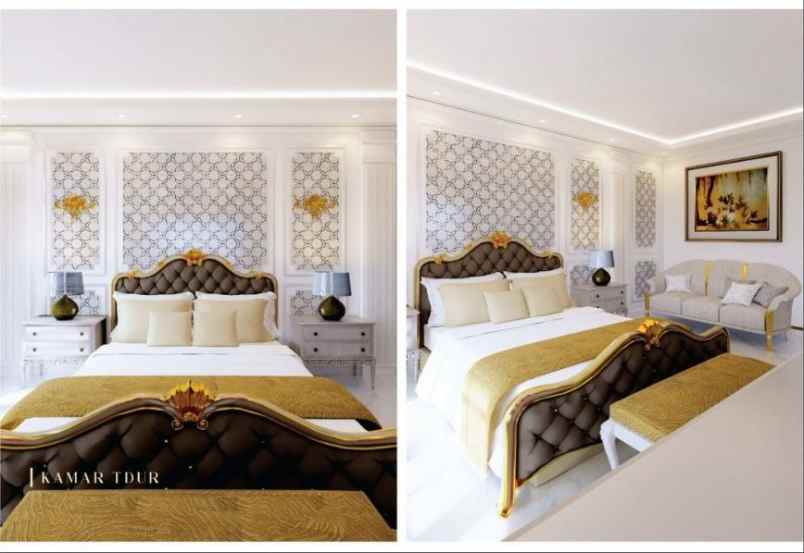 jual rumah mewah dalam kawasan tepi danau di bogor