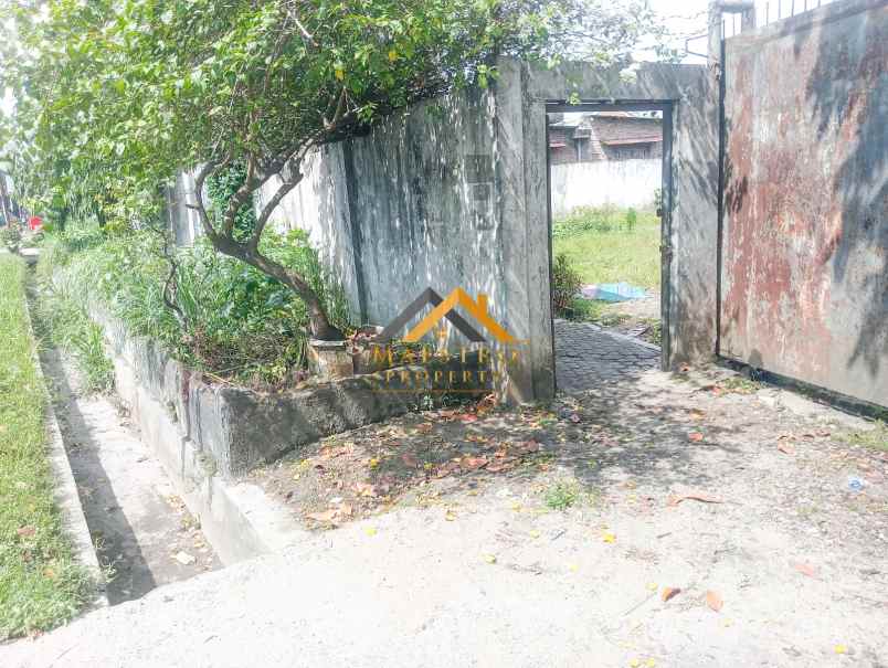 jual tanah bangunan di jalan pertahanan patumbak