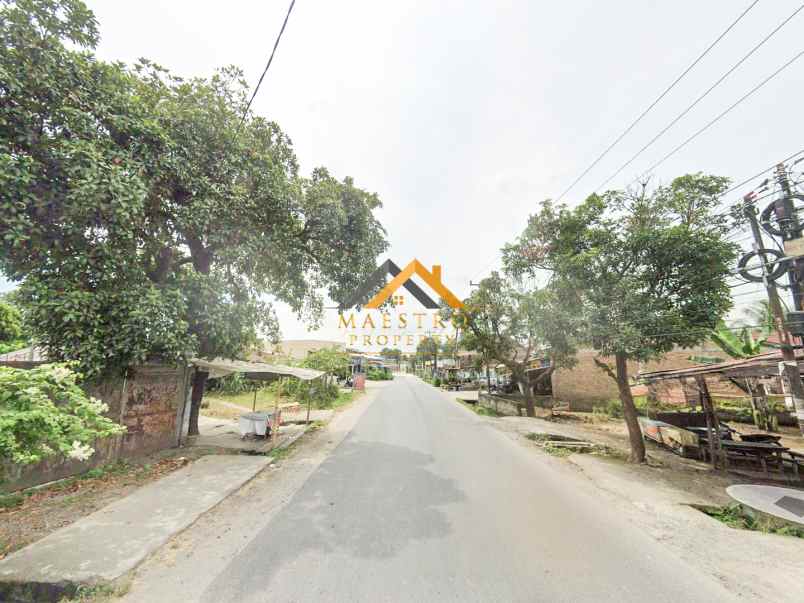 jual tanah bangunan di jalan pertahanan patumbak