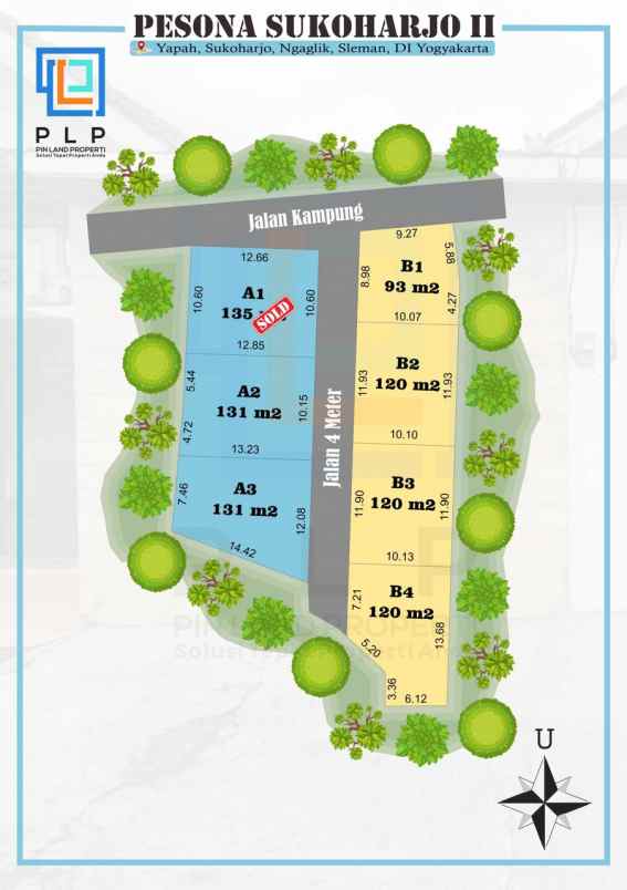 kaveling 200 jutaan di ngaglik sleman