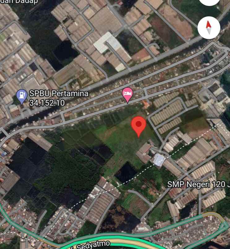 kavling komersil 6 jutaan di kamal bisnis center