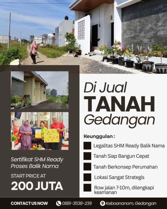 kavling murah sidoarjo shm