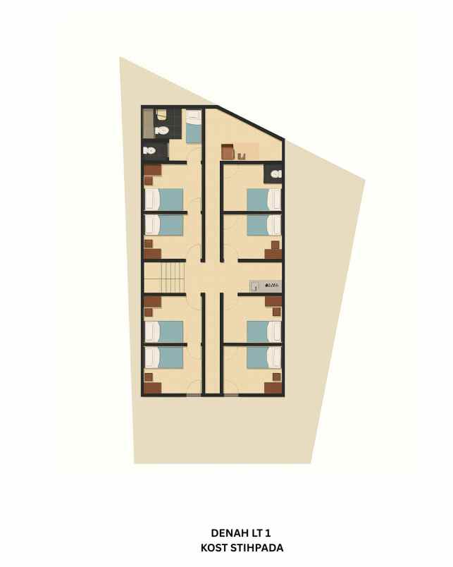 kosan di suka bangun km 6 kota palembang