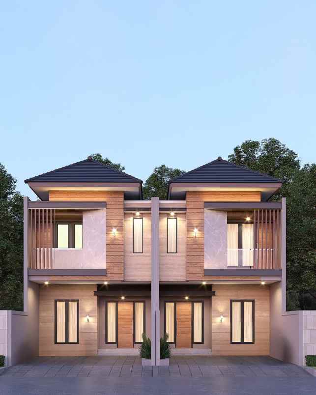 rumah 2 lantai minimalis inden di nirwana eksekutif