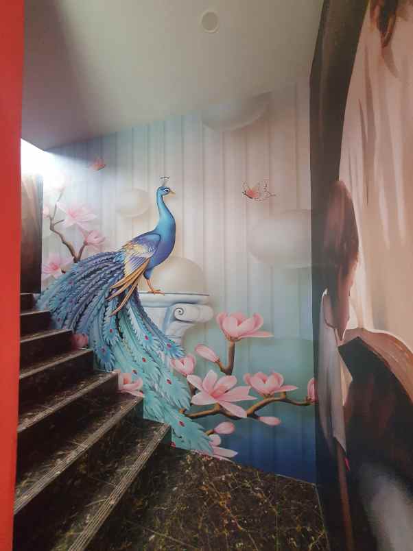 rumah 2 lantai siap huni full furnish di cerme gresik