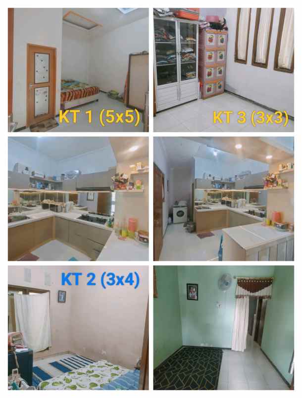 rumah 2 lantai strategis di tengah kota garasi 2 mobil