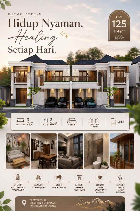rumah cantik di lokasi favorit yuk miliki rumahnya