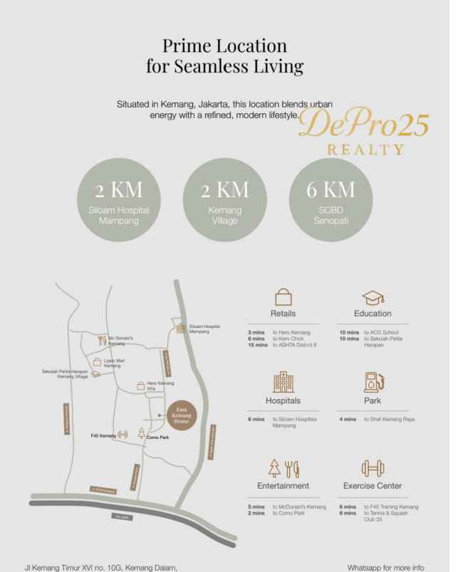 rumah classic eropa di kemang timur jakarta