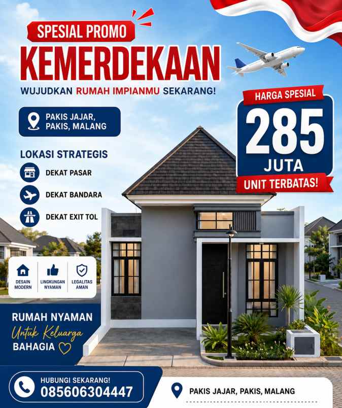 rumah dijual pakis malang