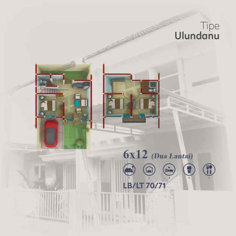 rumah greenlake surabaya