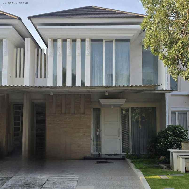 rumah imperial beach pakuwon city siap huni minimalis