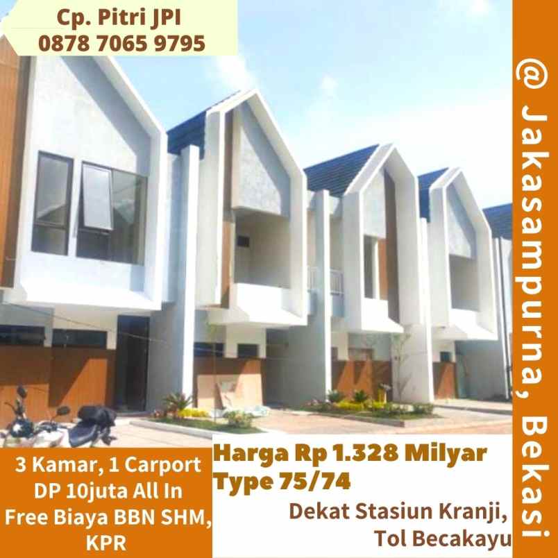 Cluster Siap Huni Terlaris di Jakasampurna Kalimalang(02)