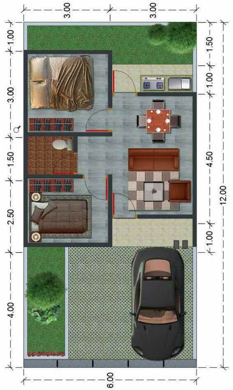 rumah jl alternative bukit