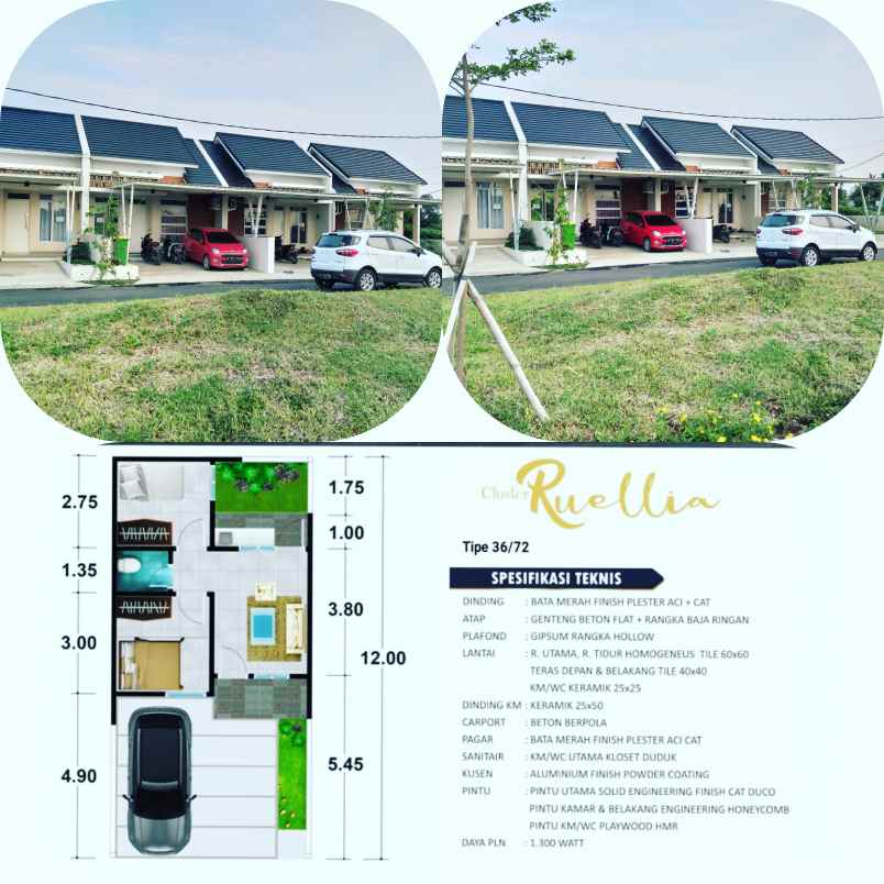 rumah jl metland cibitung bekasi