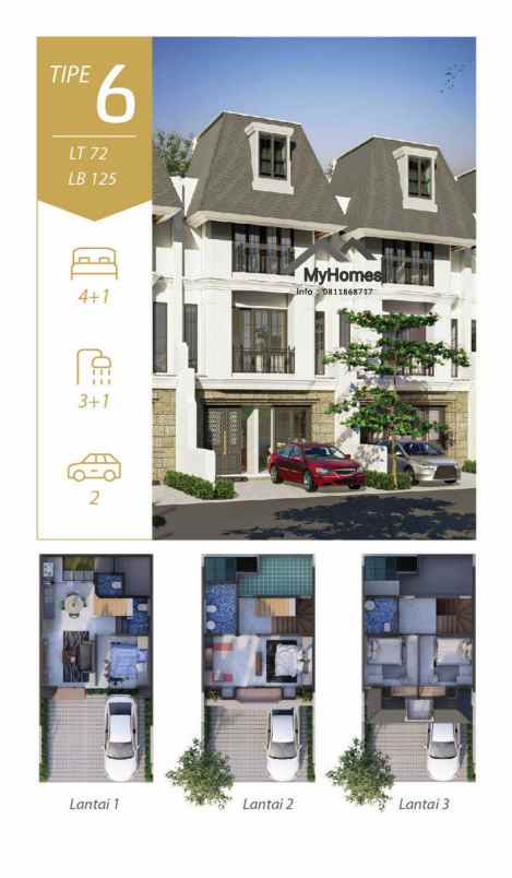 rumah jl seroja bintaro pesanggrahan