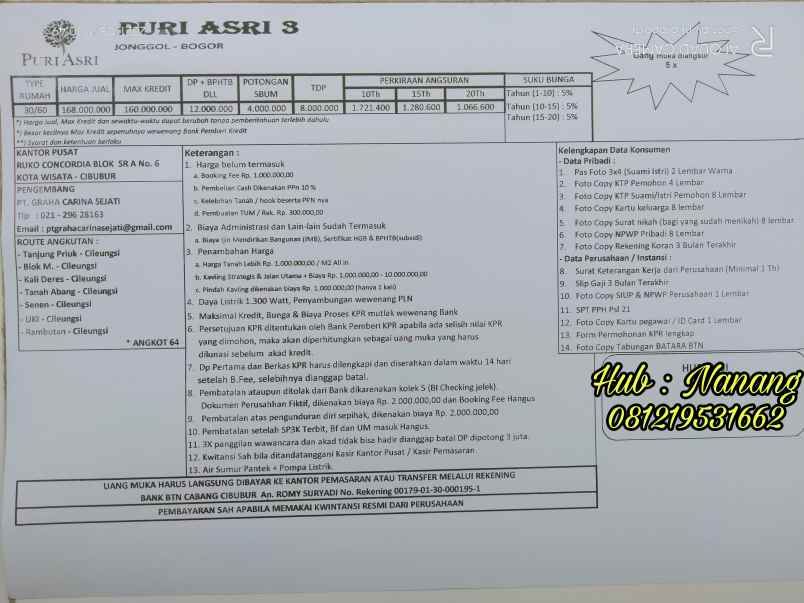 rumah jln raya alternatif