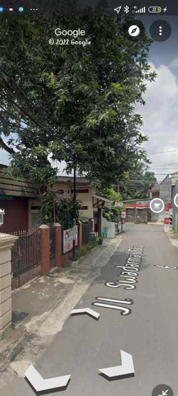 rumah kompl bni jl swadarma utara