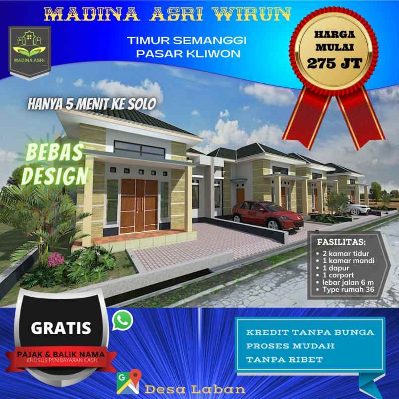 rumah laban mojolaban