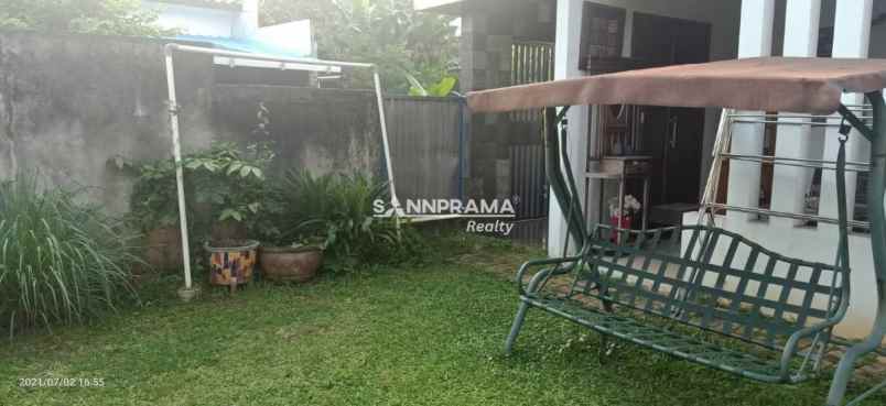 rumah lahan luas di gandul selangkah ke tol brigif