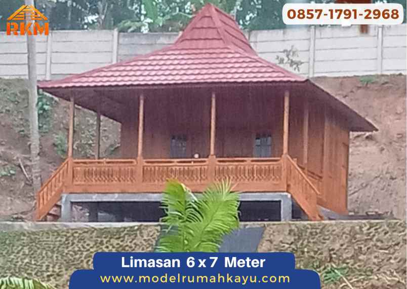rumah limas 6x7 meter persegi