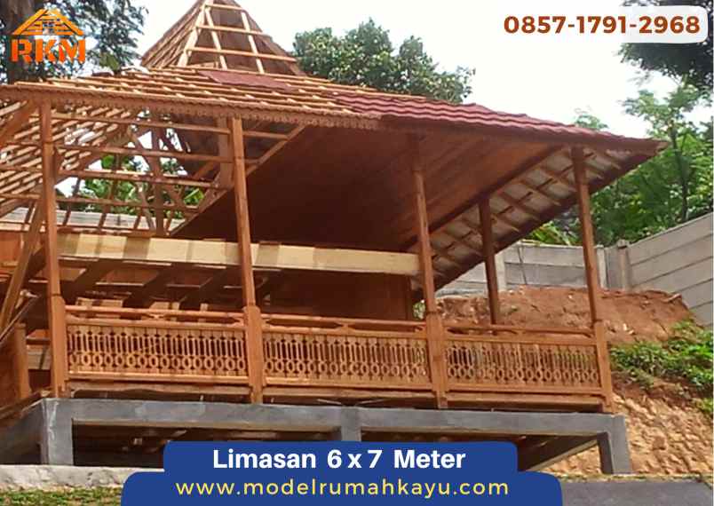 rumah limas 6x7 meter persegi