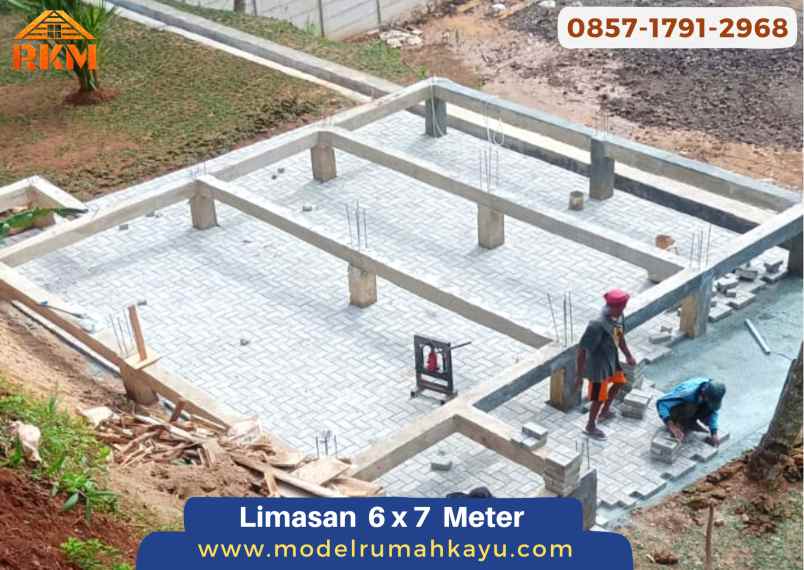 rumah limas 6x7 meter persegi