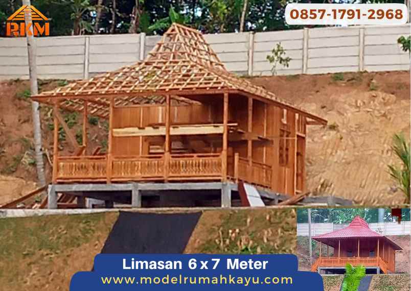 rumah limas 6x7 meter persegi