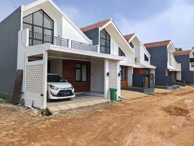 rumah mezanine scandinavian di depok