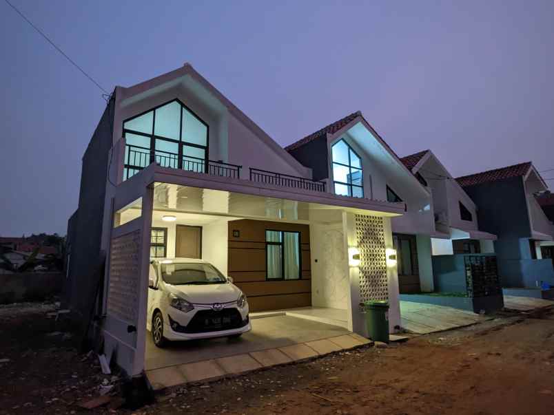 rumah mezanine scandinavian di depok