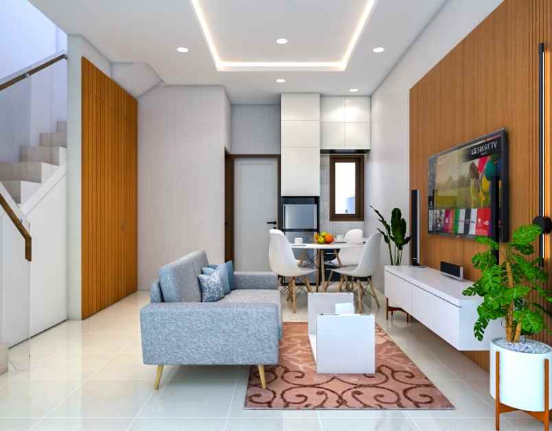 rumah minimalis murah full furnish