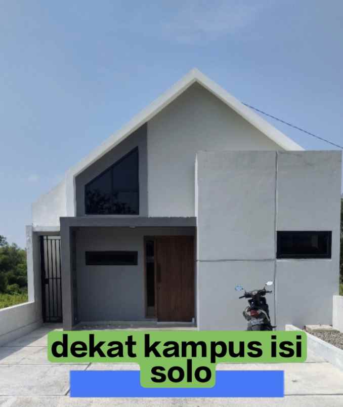 rumah murah dekat kampus isi solo