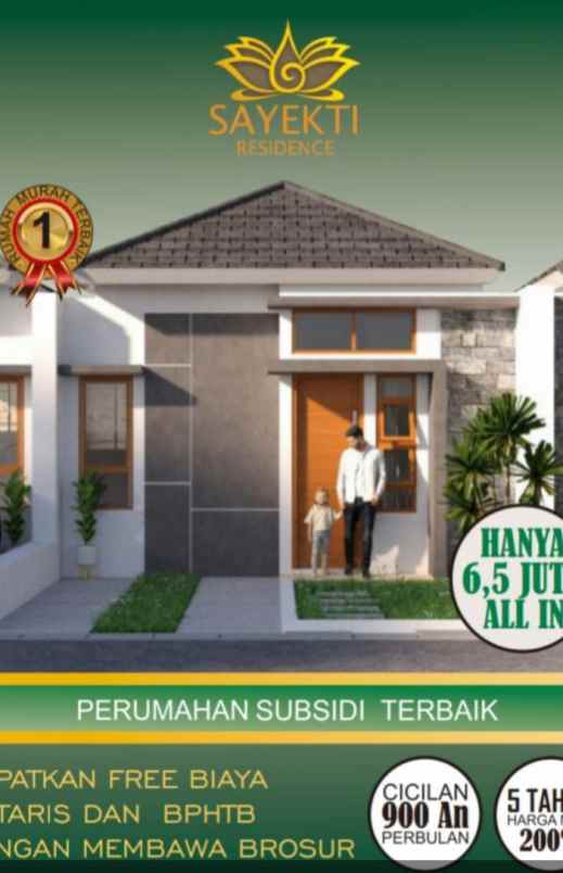 Rumah Subsidi Dekat Bekonang Di Polokarto Sukoharjo