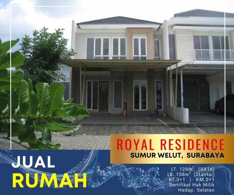 Rumah Mewah Royal Residence Surabaya