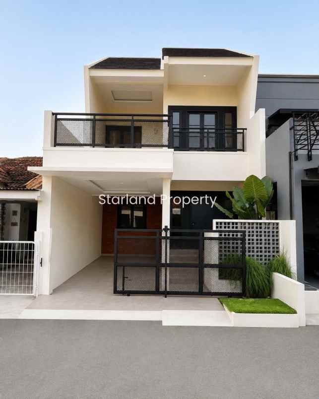 rumah siap huni 2 lantai di graha bintaro jaya