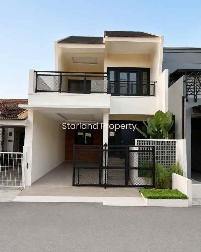 rumah siap huni 2 lantai di graha bintaro jaya