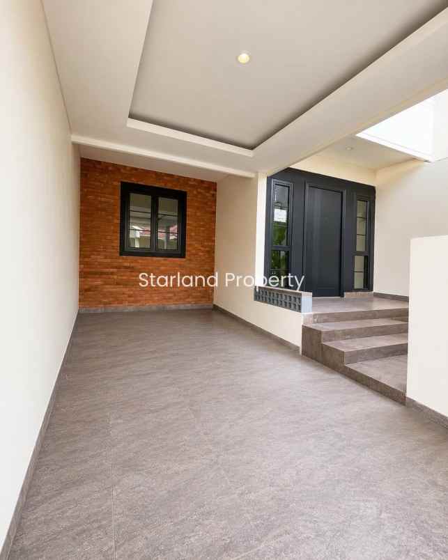 rumah siap huni 2 lantai di graha bintaro jaya