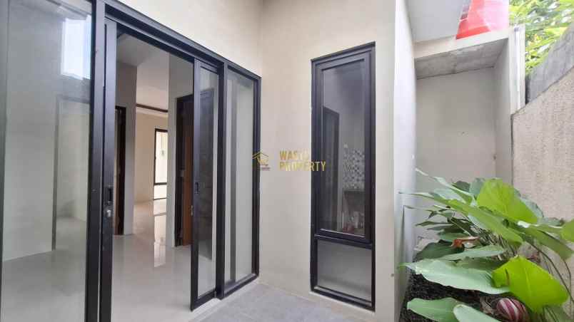 rumah siap huni minimalis modern dekat sd model sleman