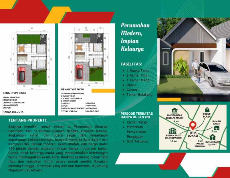 rumah subsidi dekat kampus uns surakarta
