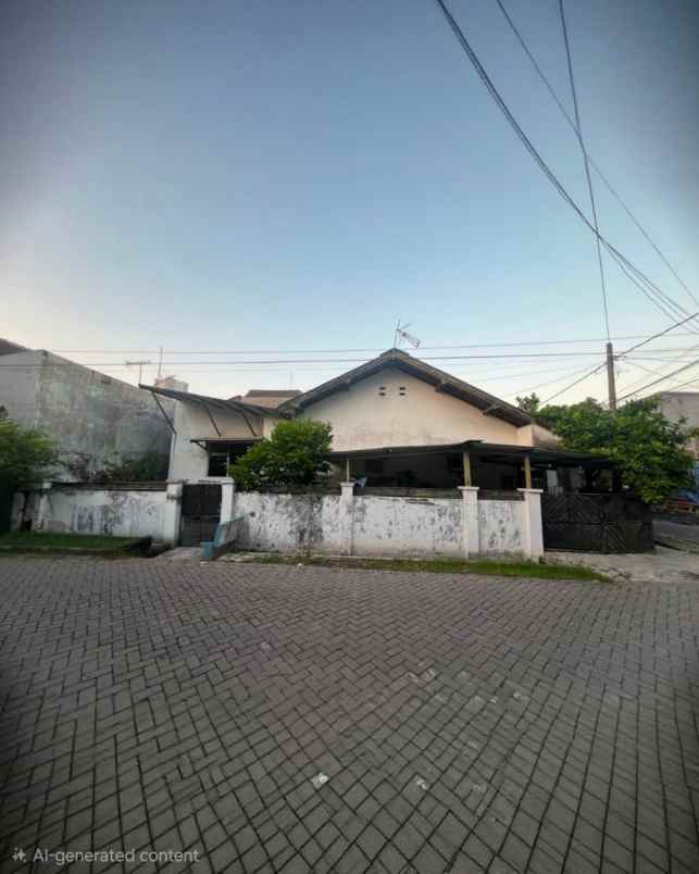 rumah sutorejo strategis 1 lantai 12 5x16 6 shm 2 5m
