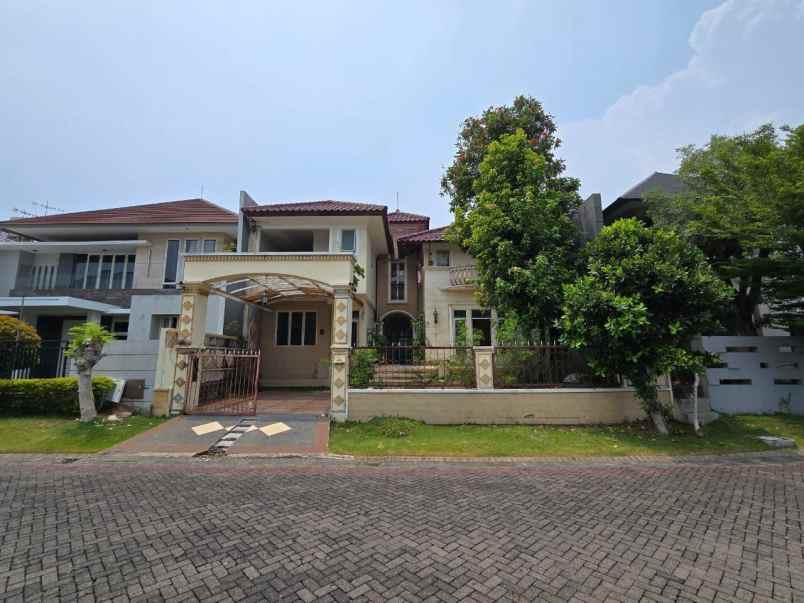 rumah villa westwood hitung tanah siap huni