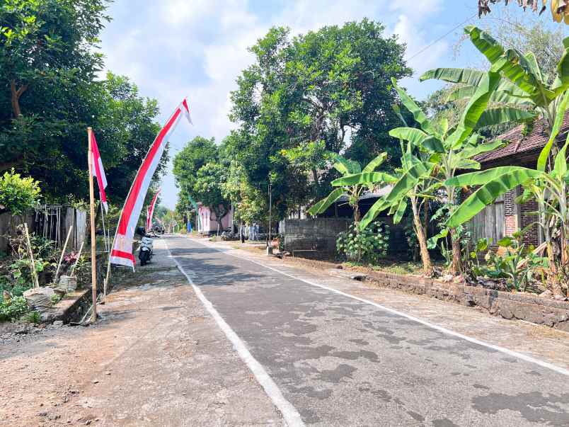 tanah datar 350 juta cocok untuk hunian sragen