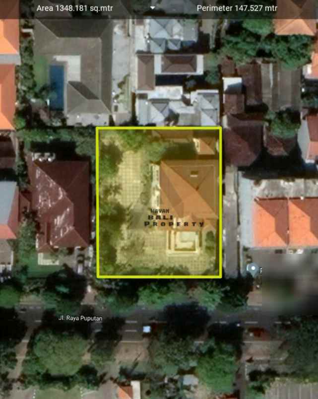 tanah jl raya puputan