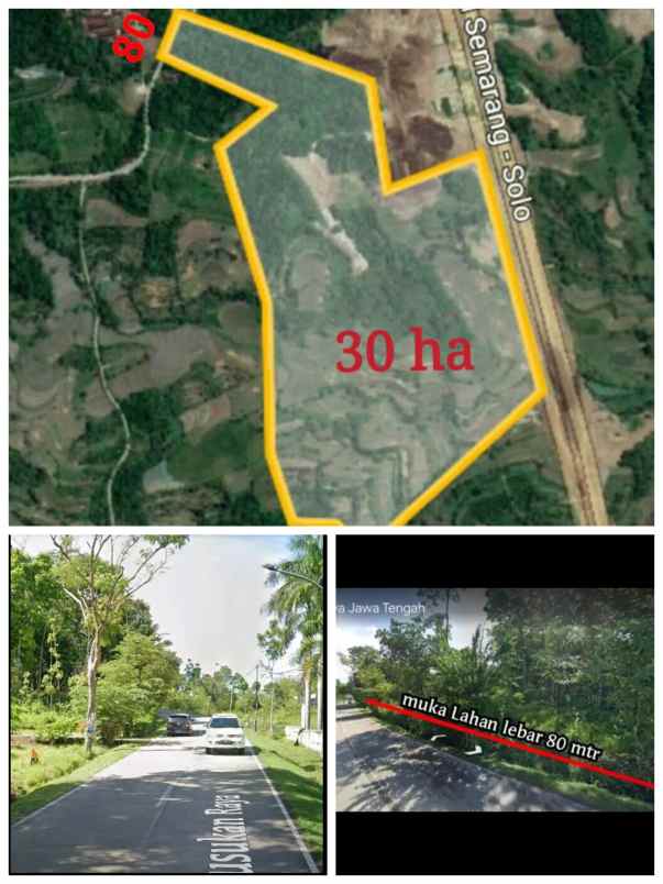 tanah kabupaten semarang jateng