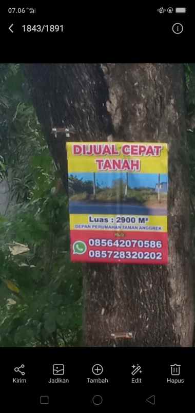 tanah murah menggiurkan untuk perumahan