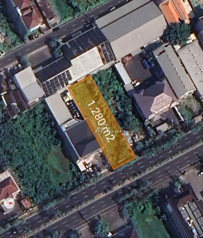 tanah pinggir jalan sunset road kuta