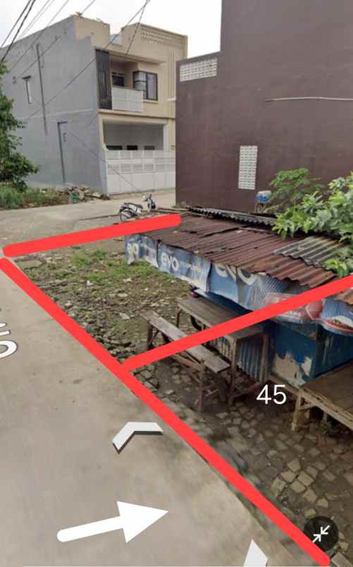 dijual cepat tanah kavling pinggir jalan raya murah