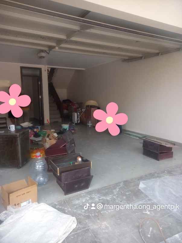 dijual disewakan rumah golf island pik semi furnish