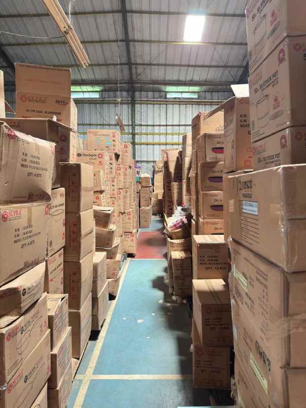 dijual gudang ukuran 2 117m2 di cikupa tangerang
