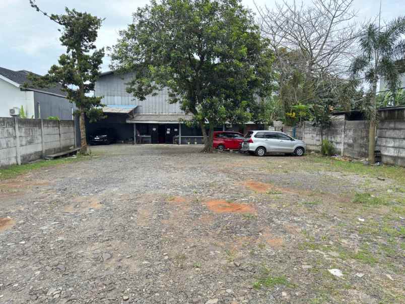 dijual gudang ukuran 2 117m2 di cikupa tangerang